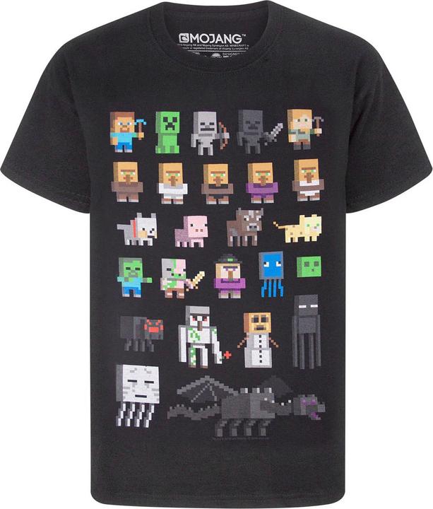 Immagine prodotto Minecraft Maglietta Elfi Maniche Corte Bambini (128)