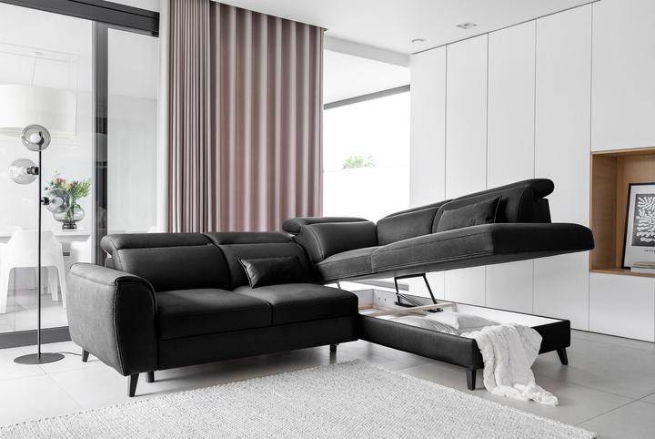 Image du produit ELTAP Noble (Canapé d'angle, 4 places, Canapé-lit)