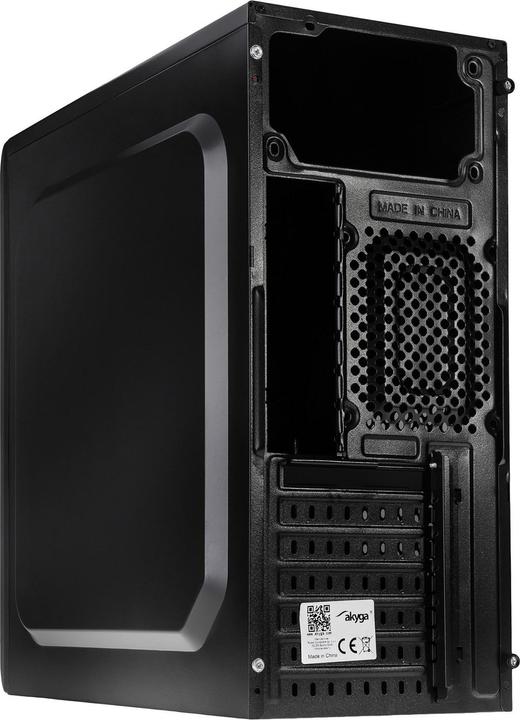Actual product image Akyga AK13BK - Micro Tower - PC - Acrylonitrile Butadiene Styrene (ABS) - Galvanized S (ATX, mATX, Mini-ITX, Flex ATX)