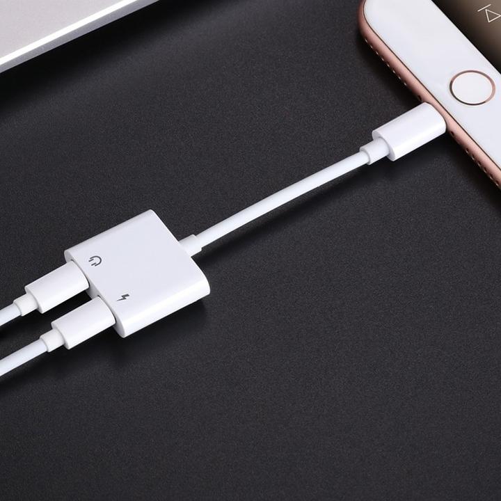 Image du produit Joyroom Adaptateur pour casque d'écoute (Lightning, 2 x Lightning)