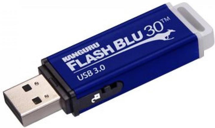 Produktbild Kanguru FlashBlu30 USB 3.0 with Write Protect Switch (32 GB, USB 3.0)