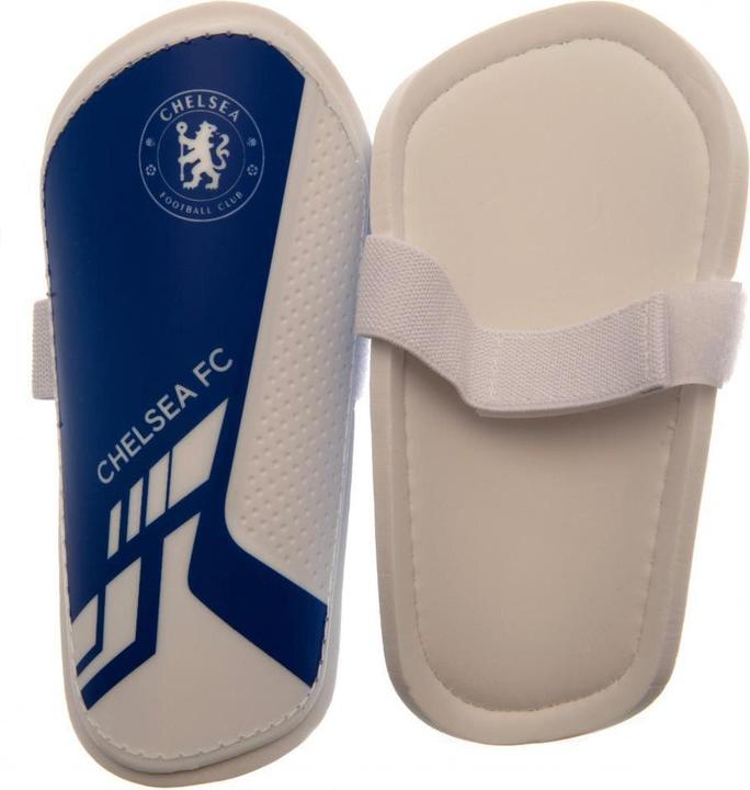Actual product image Chelsea FC Childrens/Kids Slip-In Shin Guards (S)