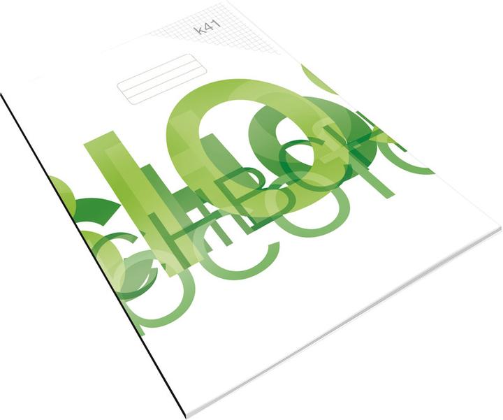 Produktbild NoName Schulheft aus Umweltschutzpapier (A4, Kariert, Harter Einband)