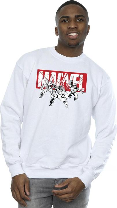 Image du produit - Sweat COMICS HERO GROUP - Homme (L)
