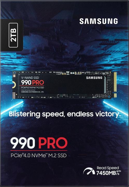 Produktbild Samsung 990 Pro (2000 GB, M.2 2280)