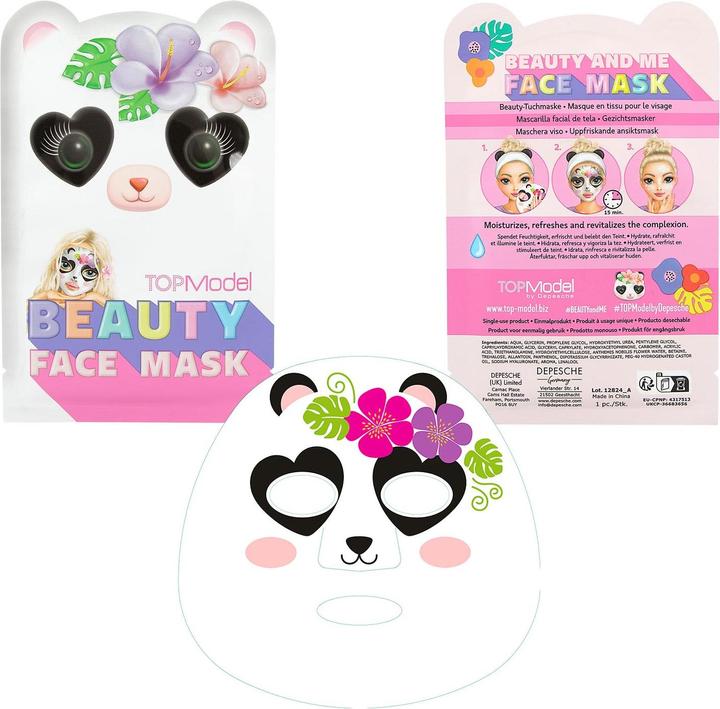 Image du produit Top Model (Offre groupée) TOPModel - Masque pour le visage Animal BEAUTY and ME ( 0412824 )