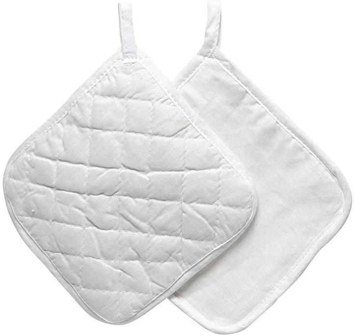 Creativ Company Topflappen weiss (Baumwolle, Polyester)