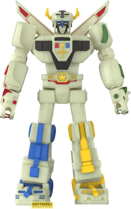 Actual product image Super7 Voltron: Defender of the Universe Ultimates Action Figure Voltron (Lightning Glow) 18 cm