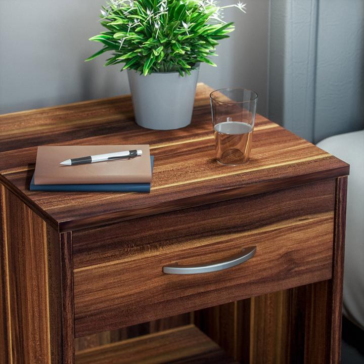 Actual product image Casaria Nightstand (50 x 40 x 35 cm)