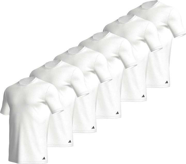 Immagine prodotto adidas 6er Pack Active Core Cotton Unterhemd / Shirt Kurzarm (S)