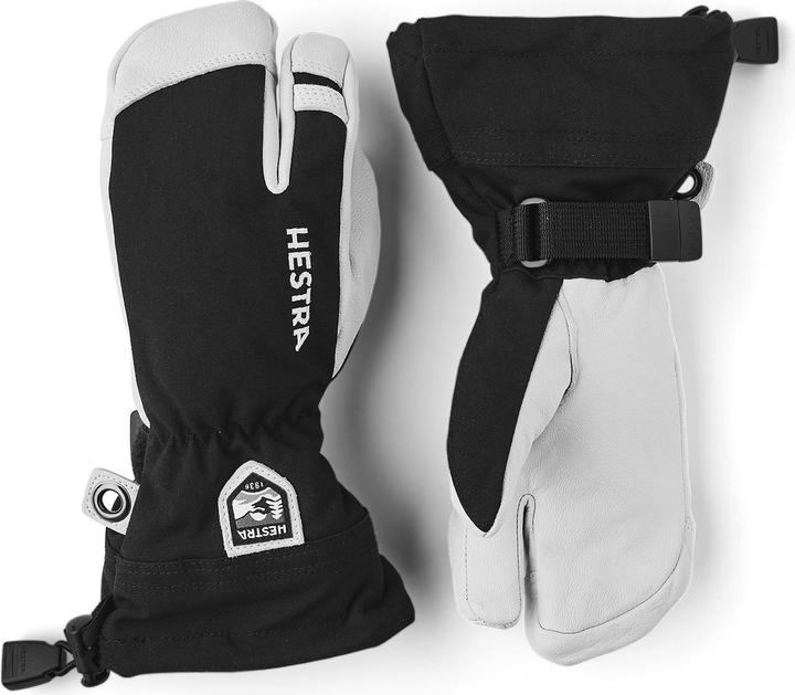 Produktbild Hestra Kid's Army Leather Heli Ski 3 Finger (3)