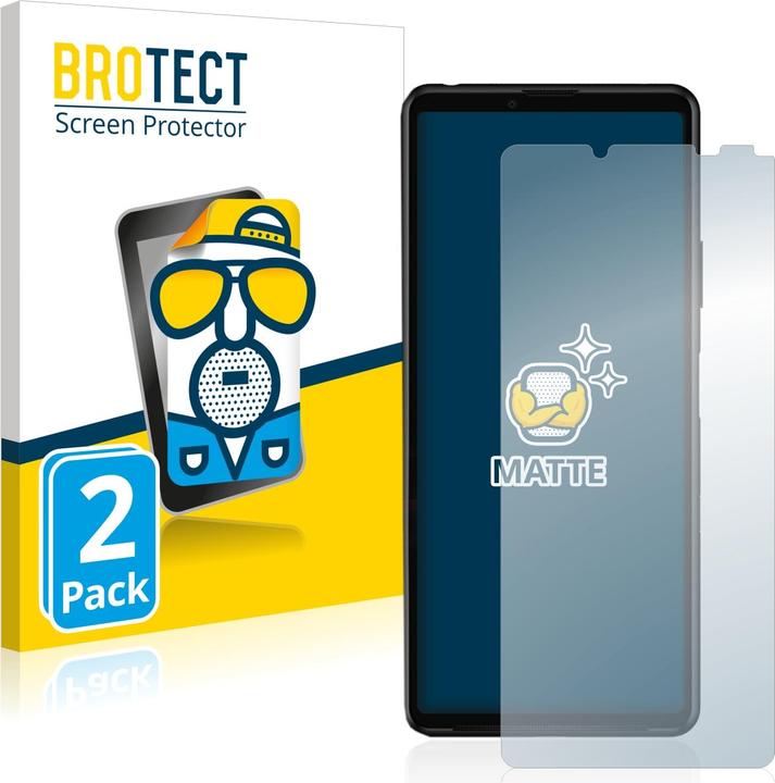 Productafbeelding BROTECT Antireflecterende schermbeschermer mat (2 Stuk, Sony Xperia 10 III)