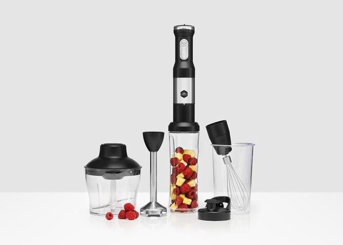 Actual product image OBH Nordica 7713 Blender 0.7 l Blender 850 W Black, Stainless Steel