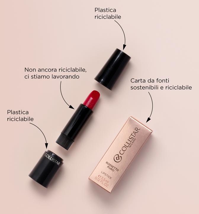 Produktbild Collistar Rossetto Puro Lipstick No 106 (106 Bright Orange)