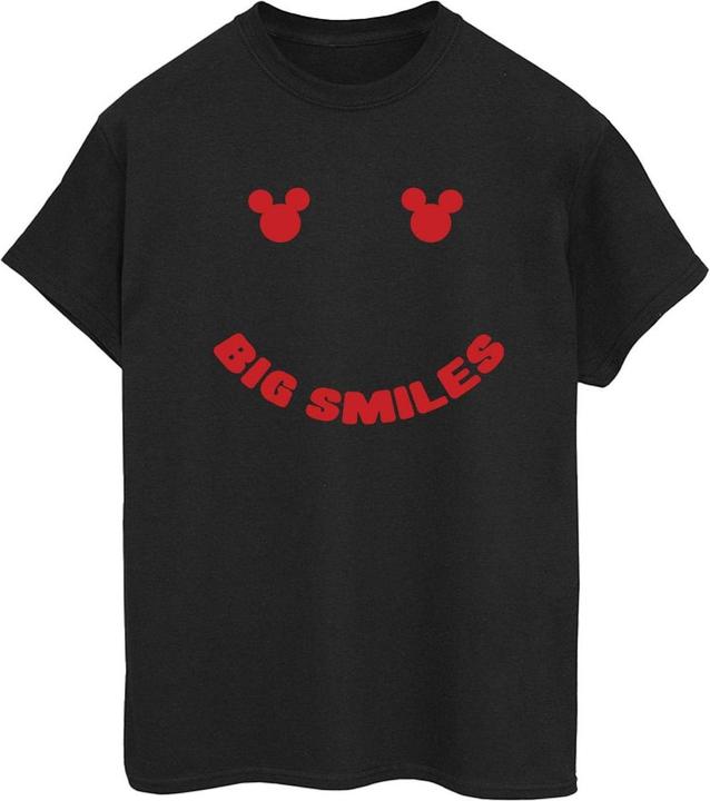 Immagine prodotto Disney Mickey Mouse Big Smile Maglietta Ampia Donna (XL)
