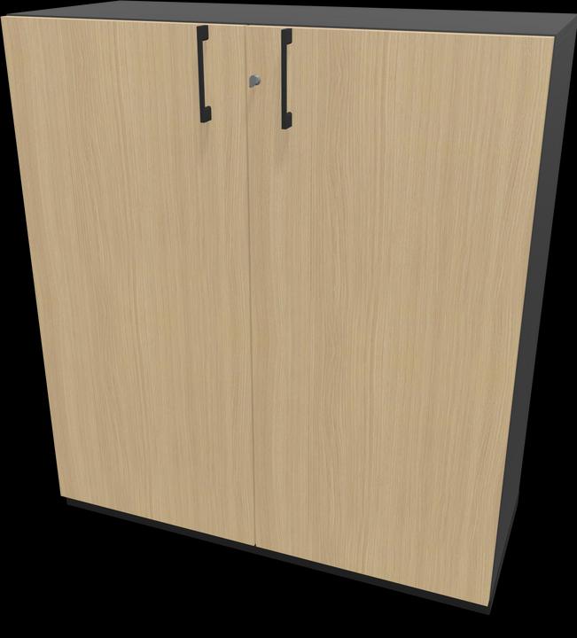 Dark grey, Black, Oak decor bleached