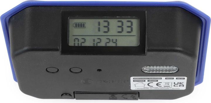 Produktbild Wiltec elektronische Parkscheibe KBA-Zulassung digitale automatische Parkuhr
