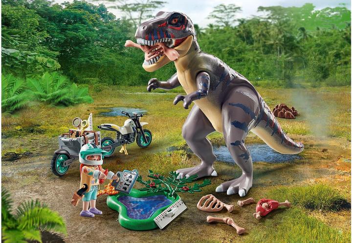 Actual product image Playmobil T-Rex track search (71524, Playmobil dinos)