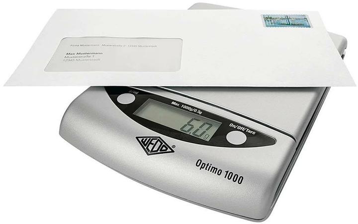 Produktbild Wedo Optimo 1000 Digitalwaage, bis 1kg