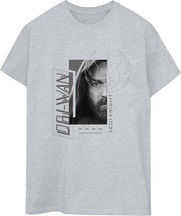 Image du produit Star Wars - T-shirt OBI-WAN KENOBI JEDI SCIFI COLLAGE - Femme (3XL)