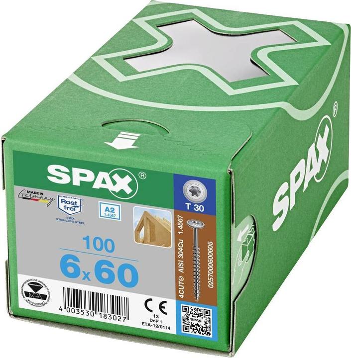 Image du produit Spax Vis pour assemblage bois (50 Vis par pièce)