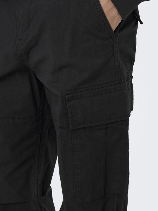 Immagine prodotto Only & Sons Pantaloni cargo elasticizzati a vita media dal taglio loose fit Pantaloni (W31/L32)