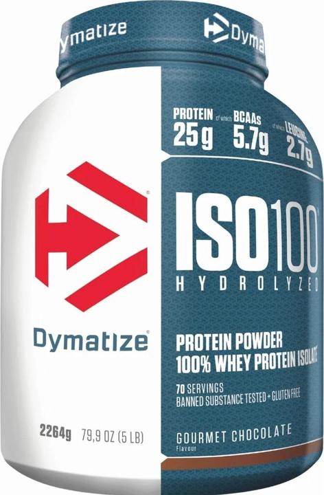 Dymatize ISO 100 Hydrolyzed (Gourmet Chocolate, 1 Stk., 2264 g)