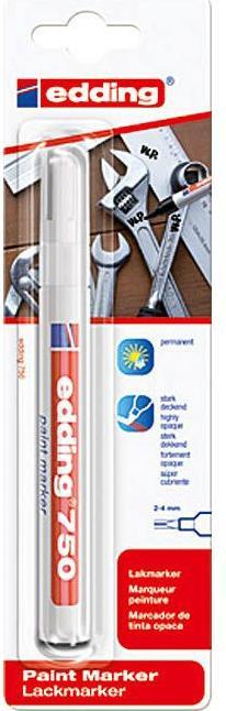 Produktbild Edding Lackmarker 750 (RAL 9001, 4 mm, 1 x)