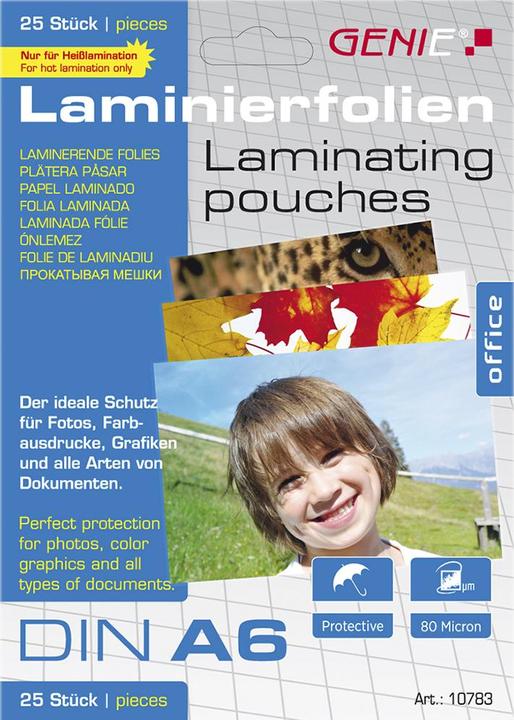 Produktbild HERMA Transparente Etiketten A4