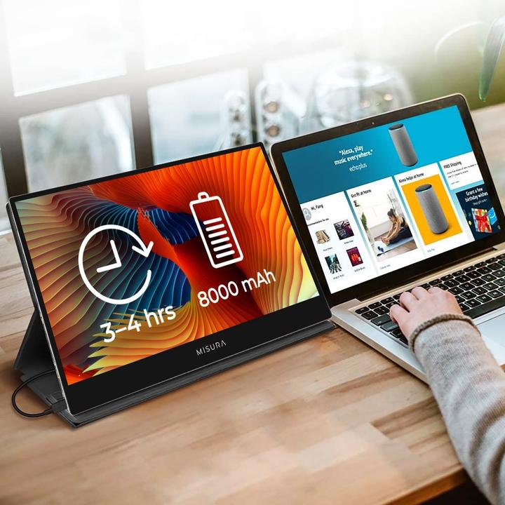 Image du produit Misura Moniteur tactile LCD portable 16" M16TB - avec batterie intégrée (1920 x 1080 pixels, 16")