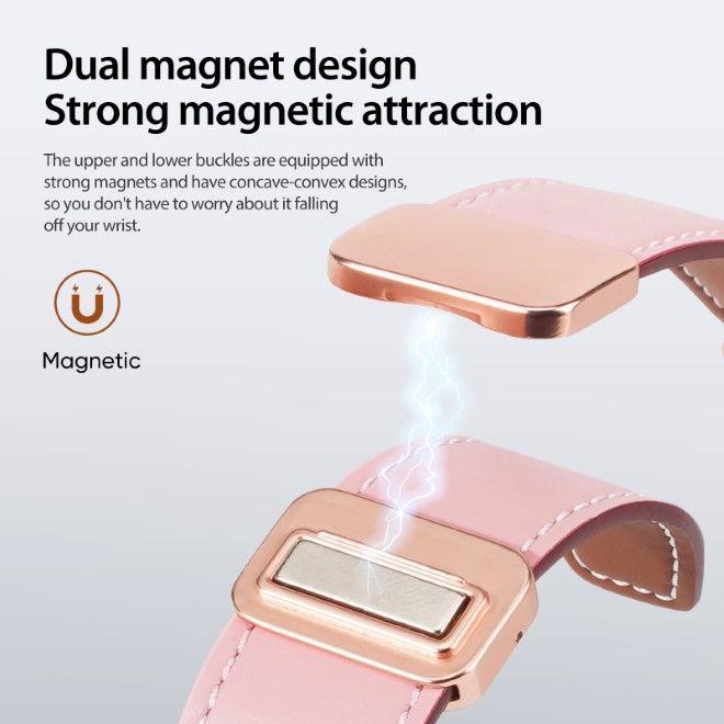 Actual product image Dux Ducis YA Strap (38 mm, 40 mm, 41 mm, Genuine leather, Apple Watch Series 3, Apple Watch Series 4, Apple Watch Series 5, Apple Watch Series 6, Apple Watch Series 7, Apple Watch Series 8, Apple Watch Series 9, Apple Watch SE, Apple Watch Series 1, Apple Watch Series 2)