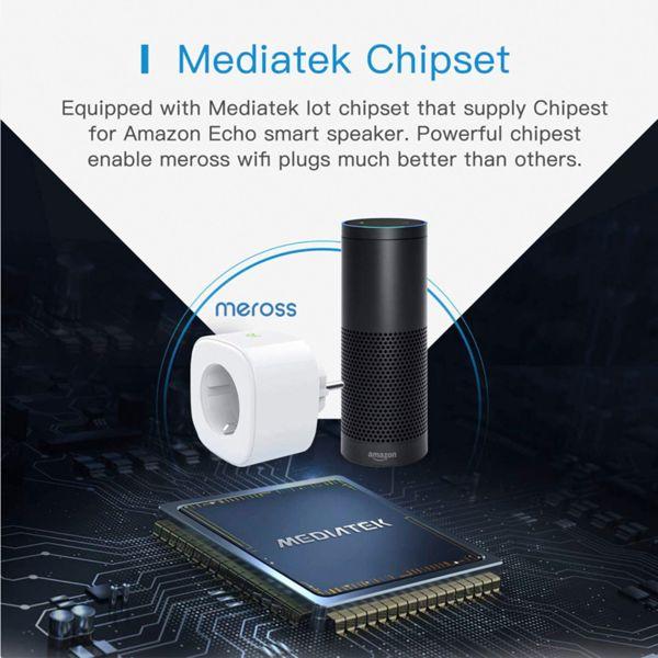 Immagine prodotto Meross Spina Wi-Fi intelligente