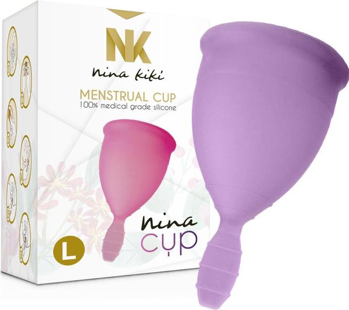 Nina Kiki Nina Cup Menstrual Cup Size L Lilac