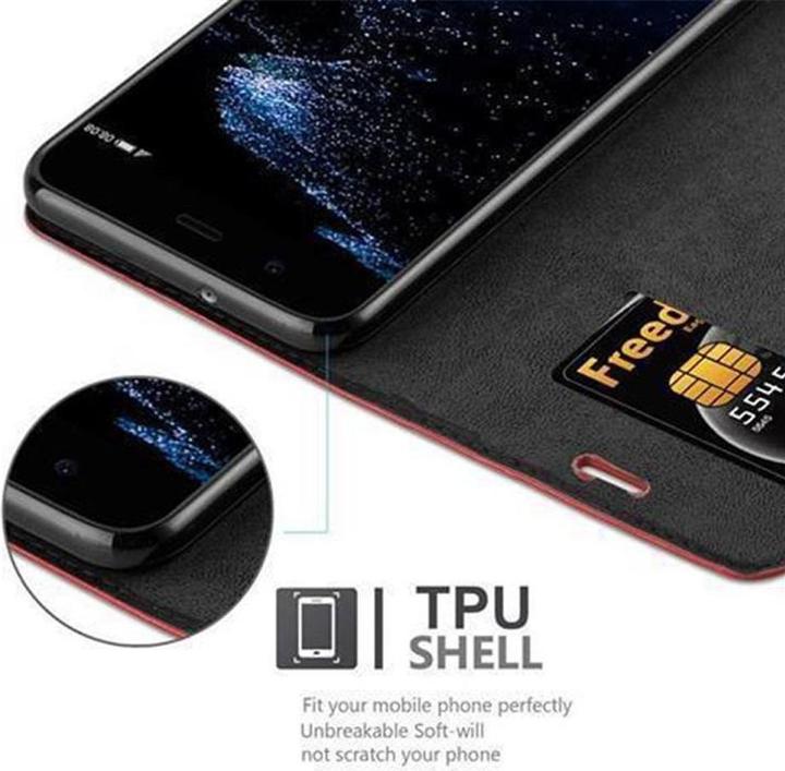 Produktbild Cadorabo Book Invisible Magnet Cover (Huawei P10)