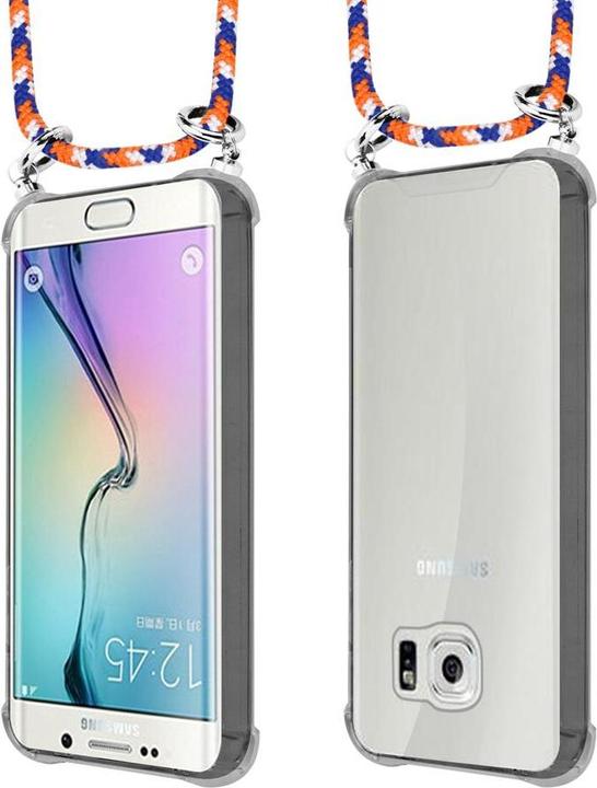 Produktbild Cadorabo TPU Handy Kette SILBER Cover