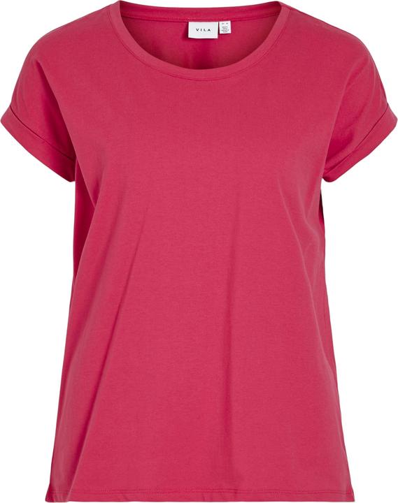 Vila Rundhalsausschnitt T-Shirt