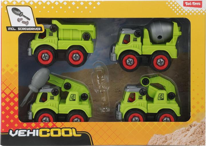 Immagine prodotto Toi-Toys Auto e camion Veicoli da costruzione con cacciavite