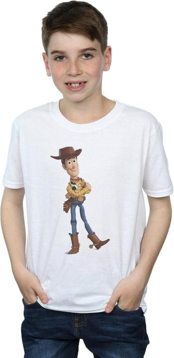 Actual product image Disney Boys Toy Story 4 Sherrif Woody T-Shirt (140, 146)