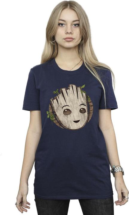 Produktbild I Am Groot Wooden Head TShirt (3XL)