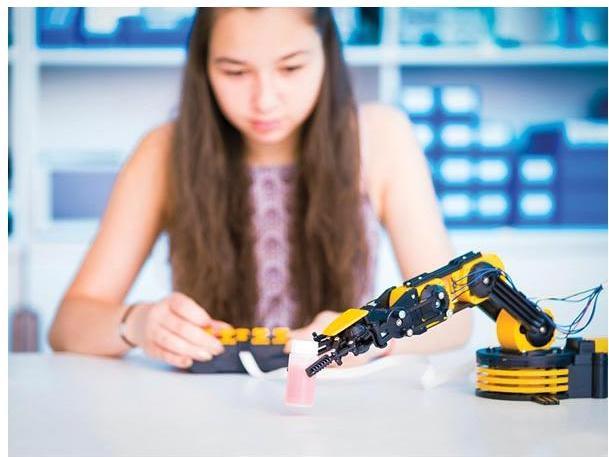 Actual product image Velleman Robot arm