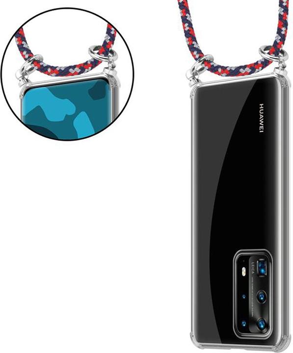 Produktbild Cadorabo TPU Handy Kette SILBER Cover