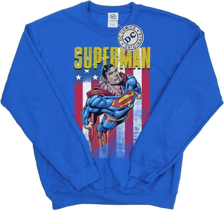 Actual product image Boys Superman Flight Sweatshirt (116)