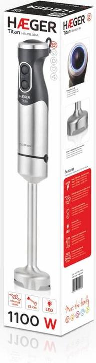 Actual product image Haeger Hand Blender Titan
