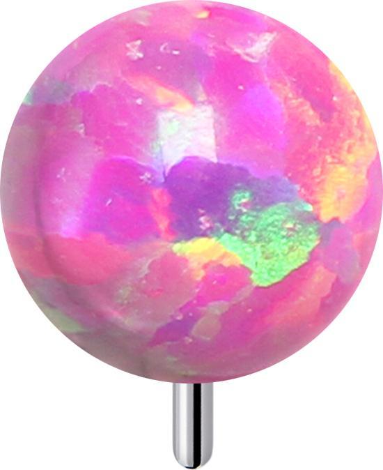 Produktbild Star Piercing Threadless Opal pink (Titan G23, ohne Messing)