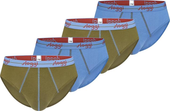 Produktbild Sloggi 4er Pack men Start Midi Slip / Unterhose (L, 4er Pack)