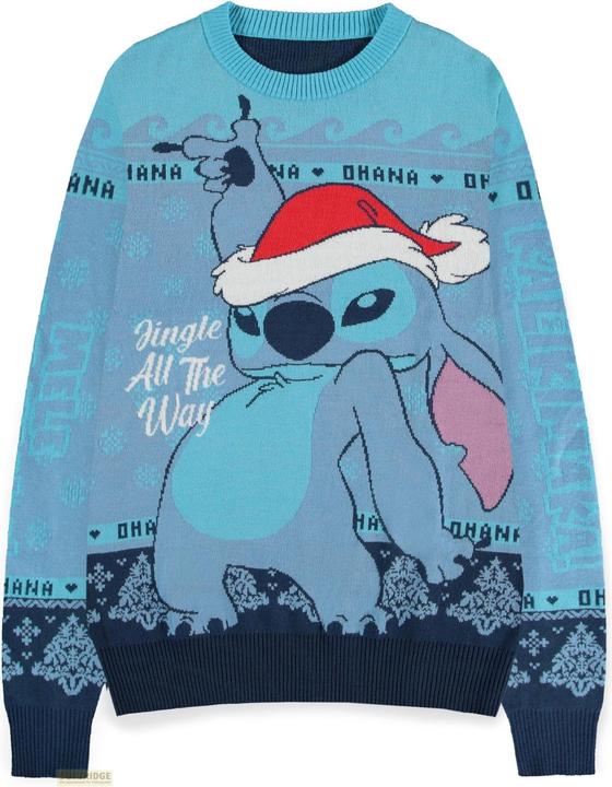 Produktbild Difuzed Lilo & Stitch - Stitch Christmas Jumper - XS (XS)