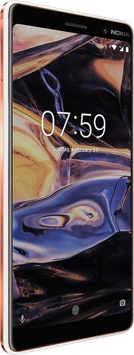 Actual product image Nokia 7 Plus (64 GB, White, 6", Hybrid Dual SIM, 12 Mpx, 4G)