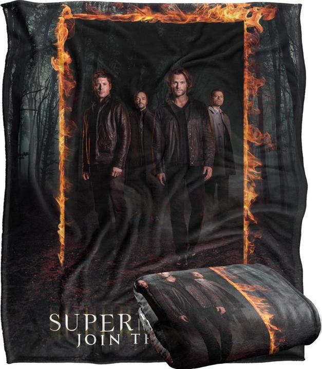 Supernatural Decke Join The Hunt (152 x 127 cm)