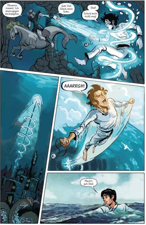 Produktbild Percy Jackson (Comic) 5: Die letzte Göttin (Deutsch, Rick Riordan, Robert Venditti, 2021)