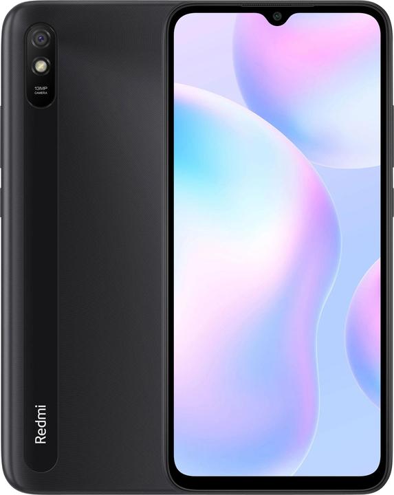 Produktbild Xiaomi Redmi 9A (32 GB, Granite Grey, 6.53", Hybrid Dual SIM, 13 Mpx, 4G)